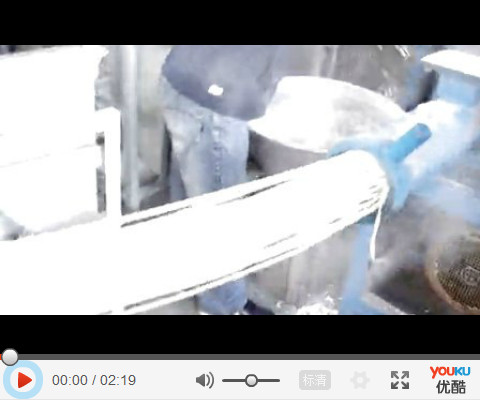 方銳SM100型冷面機的生產現場視頻